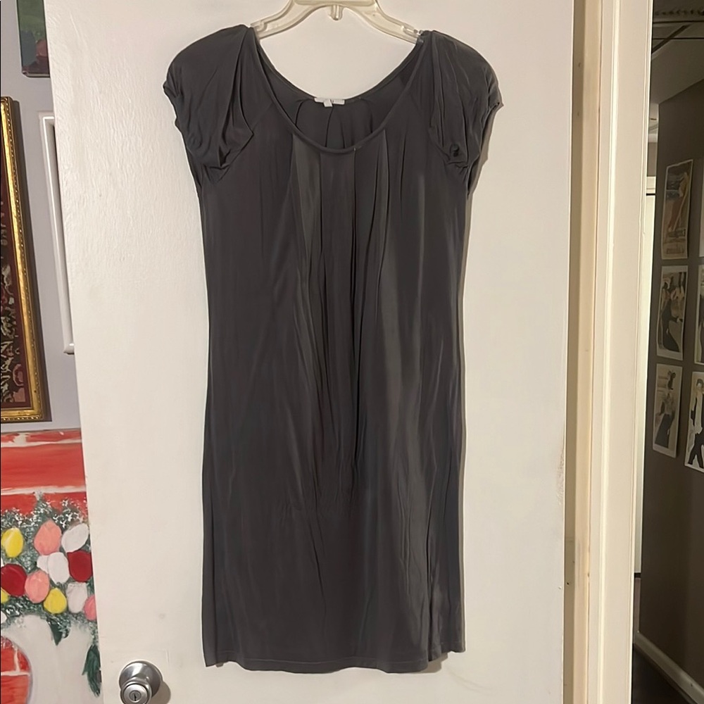 Clu Gray cap sleeve soft Dress